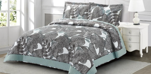 Quilt Est C Borde Viridiana Queen Covers Dormitorio Productos